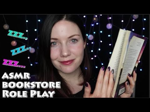 [ASMR] Roleplay - Bookstore - Typing, Whispering, Book Sounds, Tapping, Page Turning