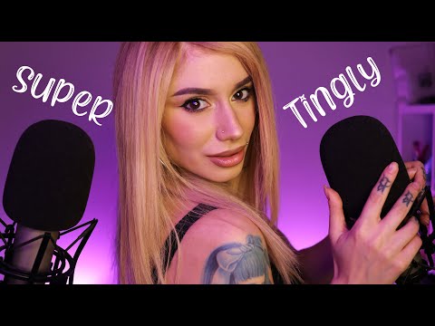 UNINTELLIGIBLE WHISPER ⁓ HAND SOUNDS + SCRATCHING SOUNDS (SUPER TINGLY) ASMR
