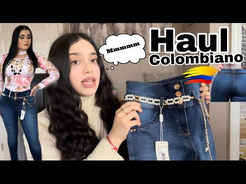 HAUL DE ROPA COLOMBIANA CON MI MAMÁ / HAUL DE PANTALONES Y BODYS/ MI MAMÁ ES LA MODELO / deluxe..