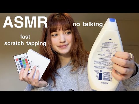 ASMR ~ Fast Scratch Tapping (Lofi, No Talking For Study/Sleep)