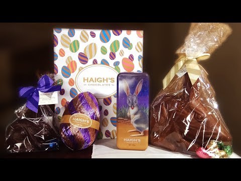 Easter Bilbies at Haigh's Chocolate Shop ASMR