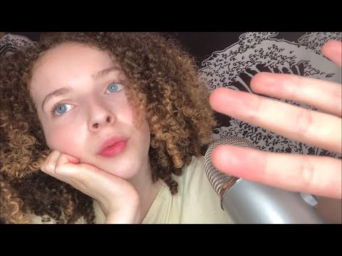 ASMR | tingly mouth sounds and hand movements