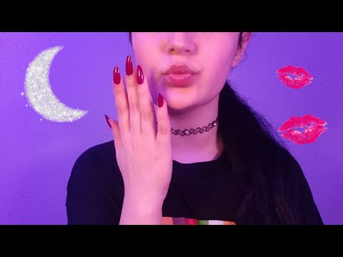 ASMR🌌KISSING SOUND (close to the mic)💋😘