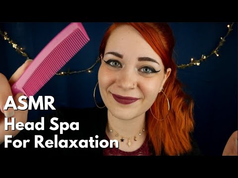 ASMR Relaxing Head Spa w/ Scalp Scaling & Hair Washing | Soft Spoken Personal Attention RP