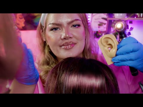 ASMR Ultimate Relaxation Treatment | Ear Inspection, Scalp Check, Ear and Head Massage