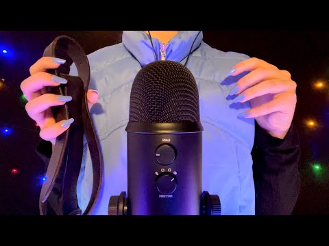 ASMR - Triggers With My Clothes (Fabric Sounds & Microphone Rubbing) [No Talking]