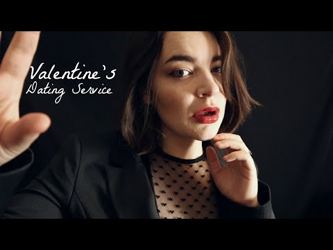 ASMR Valentine's Dating Service! Photography, Face Touching, Typing [Binaural]