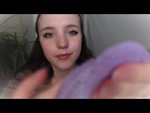 Face massage and skin care applied on your face [ASMR roleplay]