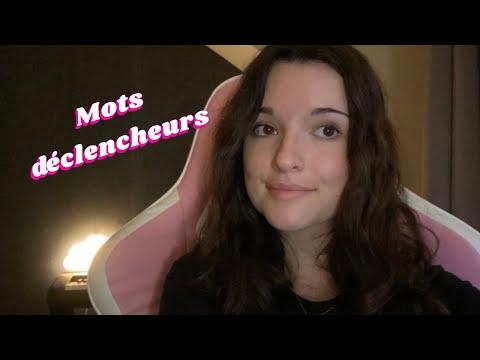 ASMR ~ Mots déclencheurs (abricot, tractopelle...)