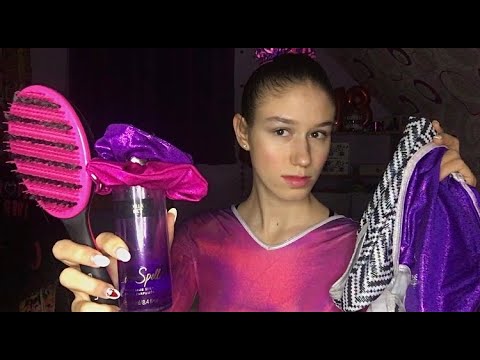 ASMR mean gymnast gives you a makeover before competition🤸🏽‍♀️