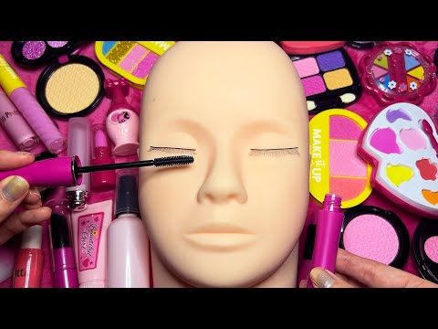 ASMR Fake Makeup on Mannequin (Whispered)