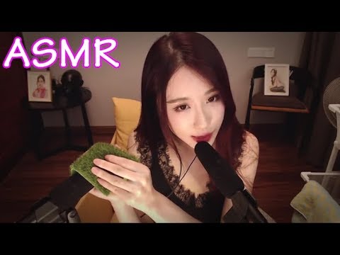 ASMR Xuanzi | essential oil massage, mouth sounds and ear picking