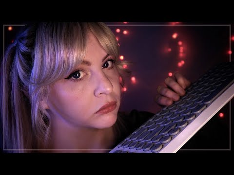 💜😒 ASMR Severely Judging You - You really did THAT?! 💜😒 Keyboard Typing + Whispers for Relaxation