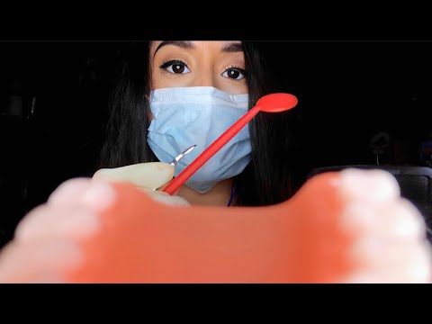 ASMR You're At The Dentist 🦷 (Teeth Cleaning, Cavities Check)