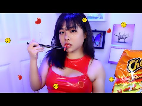 ASMR | Aggressive Hot Cheeto Girl at the Back of the Class has a Crush on You