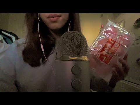 ASMR EATING MOCHI (SOFT AND STICKY EATING SOUNDS) NO TALKING