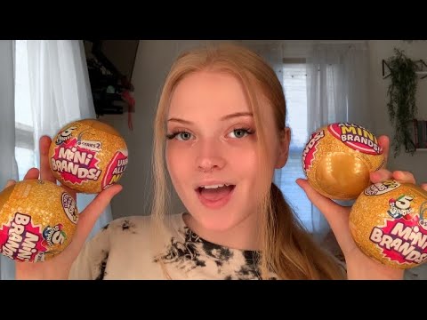 ASMR~OPENING MINI BRANDS (SERIES 2) SUPER CUTE!