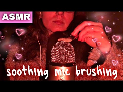 ASMR | Eighteen Minutes Of Mic Brushing 🌙🎙 (No Talking)