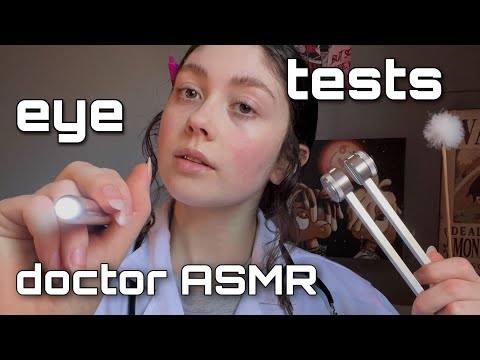 ASMR | INSANELY Relaxing CRANIAL NERVE EXAM | Medical Roleplay (face touching)