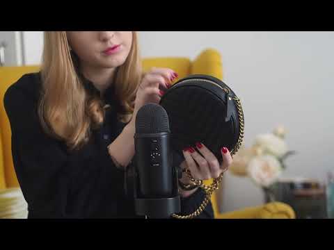 ASMR | Fast tapping on leather bag