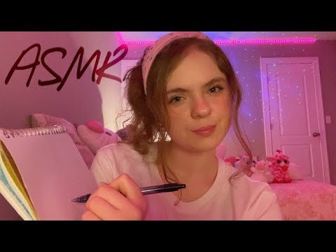 ASMR FAST & AGGRESSIVE DRAWING YOU IN 1 MINUTE ✍️