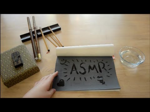 ASMR Binaural Calligraphy Sounds (HD)