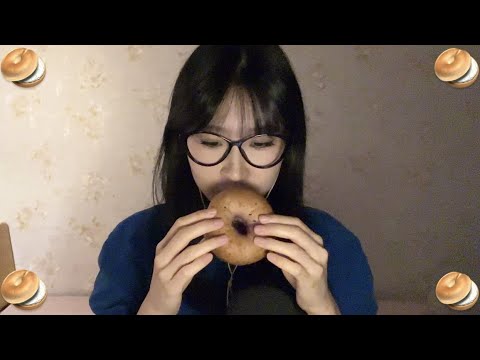 ASMR Sorry I made a bagel of you.. (layered sounds, whisper)