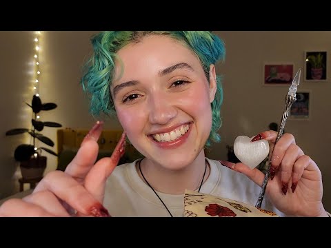 ASMR Energy Cleansing for a New Year ✨ (energy rain, plucking, affirmations, personal attention)
