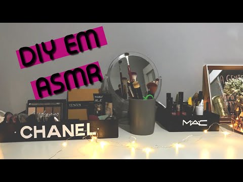 DIY em ASMR - Bandeja chanel/mac