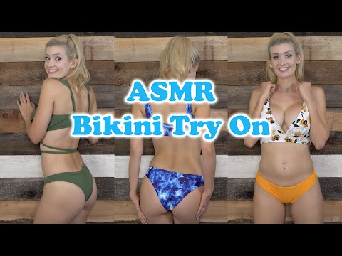 ASMR // Zaful Bikini Try-On Haul - The ASMR Index