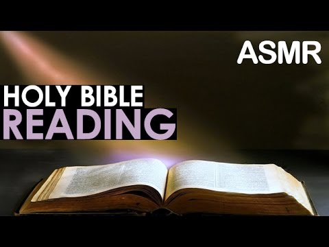 ASMR Holy Bible reading in English