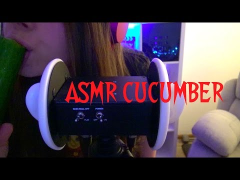 ASMR Cucumber Crunchy Sounds
