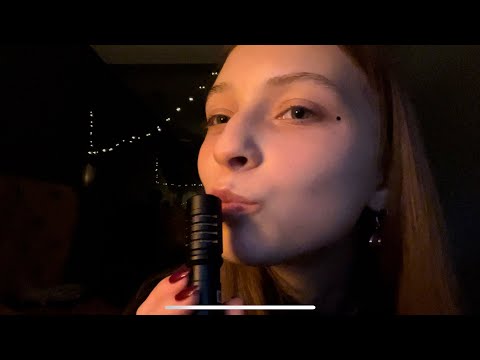 ASMR lo-fi evening gentle kisses and mouth sounds 💋