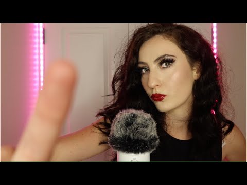ASMR Kisses for Valentines Day (Extremely Breathy) Ear to Ear + Hand Movements