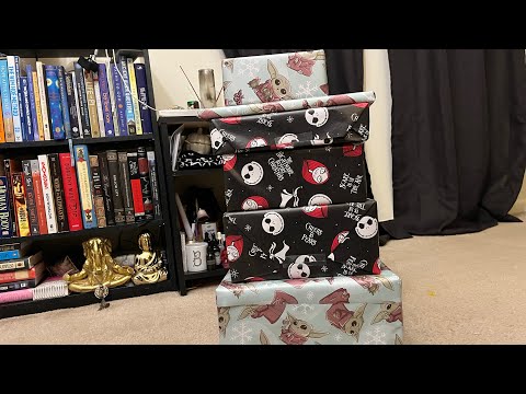 ASMR | Wrapping My Sons Christmas Presents
