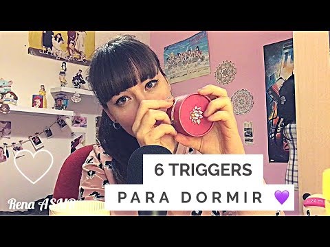 [Rena] ASMR Español - 6 Triggers más comunes para dormir ❤️