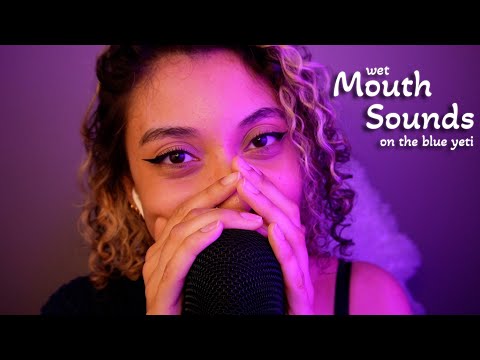 100% TINGLES Wet Mouth Sounds on the Blue Yeti ~ ASMR