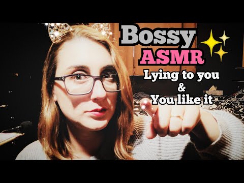 Being Bossy ASMR & Lying To You (Focus on me, Assertive Talking, Do What I Say)