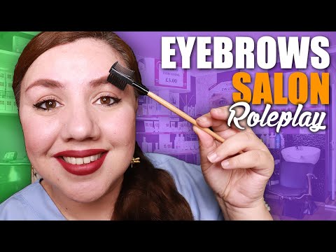 ASMR Laminated Brows Salon Roleplay / Personal Attention