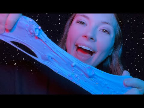 ASMR Over Explaining and Playing With Slime