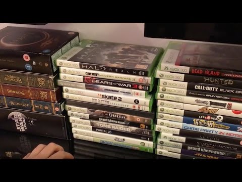 ASMR Games and DVDs show and tell