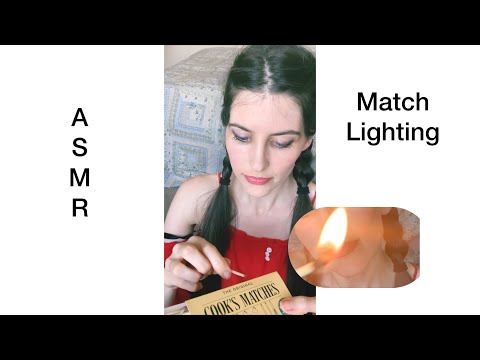 ASMR 🔥 Match Lighting 🔥 Soft Spoken