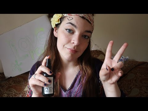 ASMR Welcome to my Groovy Hippy Spa ☮️ Patchouli Soap, Perfume and Lotion [Binaural]
