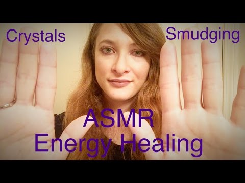 ASMR Energy Healing with Smudging Crystal Reiki