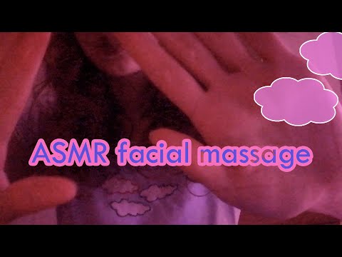 ASMR facial massage💆deep relaxation and sleep
