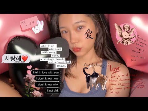 ASMR💋Mouth Sounds💋girlfriend ver. 1 Hour Replay