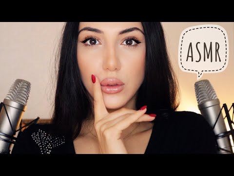 ASMR 🖤 Sweet Whispers & Favourite Triggers ❤️ Tapping / Mouth Sounds Ft Dossier
