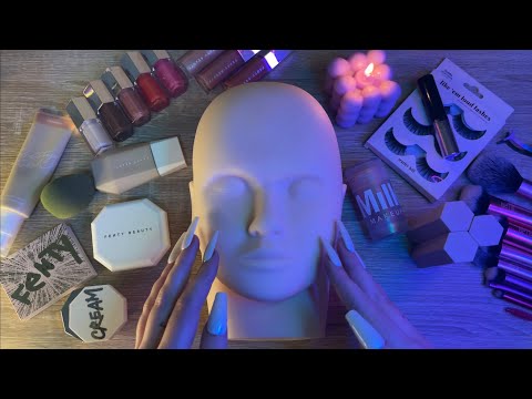 ASMR Makeup on Mannequin