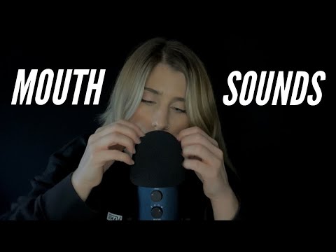 ASMR | MOUTH SOUNDS with MIC TAPPING/SCRATCHING