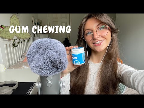 ASMR Gum chewing and life ramble🫧